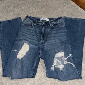 Hollister Curvy Ultra High-Rise Dad Jean w26 l32 3R